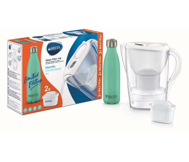 Brita BRITA Dzbanek filtrujący Marella (biały) + 2 wkłady MaxtraPl - 1464326 - zdjęcie 2